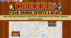 Desktop Screenshot of cheersrockbar.com